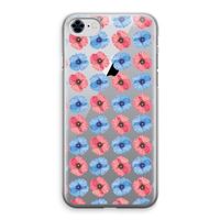 Klaproosjes: iPhone 8 Transparant Hoesje