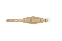 Horlogeband Fossil CH2794 Leder Beige 18mm