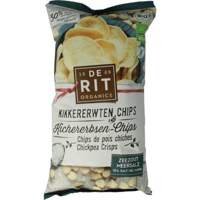 De Rit Kikkererwtenchips zeezout bio