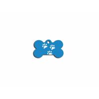 Naamplaatje Imarc Bone Blauw