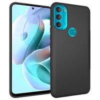 Antislip Motorola Moto G71 5G TPU Hoesje - Zwart - thumbnail