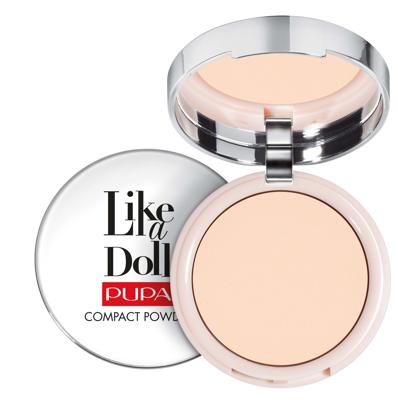 PUPA Make-Up Compact Poeder Like A Doll Nude Skin Compact Powder Porcelain 10gr