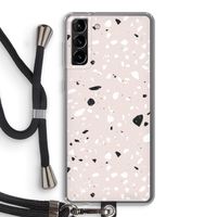 Terrazzo N°20: Samsung Galaxy S21 Plus Transparant Hoesje met koord