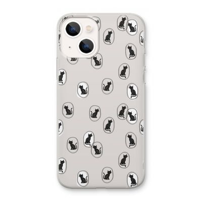 Miauw: iPhone 13 mini Transparant Hoesje