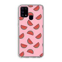 Watermeloen: Samsung Galaxy M31 Transparant Hoesje