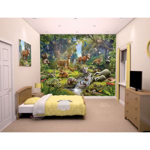 dierenbos posterbehang