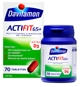 Davitamon Actifit 65 Plus Ginseng Tabletten