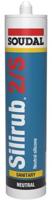 Soudal silirub 2s | sanitairkit | transparant grijs | 300 ml - 105758
