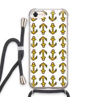 Musketon Anchor: iPhone 7 Transparant Hoesje met koord