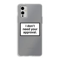 Don't need approval: OnePlus 9 Transparant Hoesje