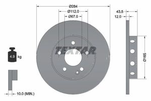 Remschijf 92059303