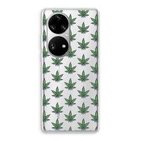 Weed: Huawei P50 Pro Transparant Hoesje