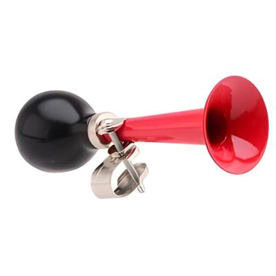 Fiets toeter - metaal - rood - Kinderen - Kinderfiets - luchthoorn - retro knijptoeter