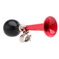 Fiets toeter - metaal - rood - Kinderen - Kinderfiets - luchthoorn - retro knijptoeter