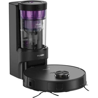 Robotstofzuiger - EUREKA - E20 Plus - 8000 Pa - 65 dB(A) in stille modus - Zwart
