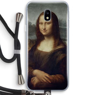 Mona Lisa: Samsung Galaxy J3 (2017) Transparant Hoesje met koord