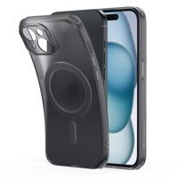 iPhone 15 Zero Clear Case (HaloLock) - Frosted Black