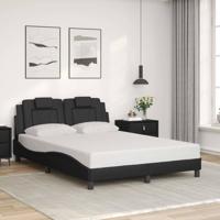 Bedframe "Viana" zonder matras kunstleer zwart 120x200 cm