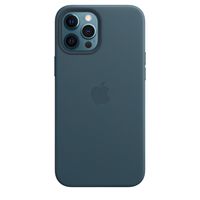Apple origineel Leather MagSafe Case iPhone 12 Pro Max Baltic Blue - MHKK3ZM/A - thumbnail