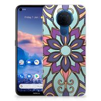 Nokia 5.4 | TPU Case | Purple Flower