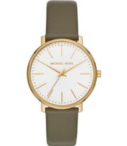 Horlogeband Michael Kors MK2831 Leder Groen 18mm