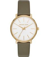 Horlogeband Michael Kors MK2831 Leder Groen 18mm Horlogeband Michael Kors MK2831 Leder Groen 18mm