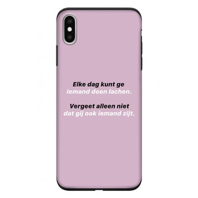 gij zijt ook iemand: iPhone XS Max Tough Case