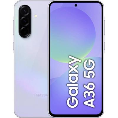 Samsung Galaxy A36 5G Smartphone 128 GB 17 cm (6.7 inch) Energielabel C (A - G) Lavendel Android 15 Dual-SIM
