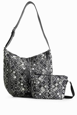 Etnische schoudertas - BLACK - U