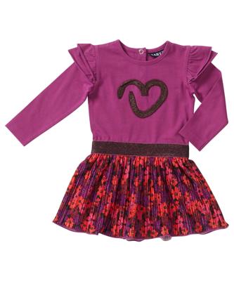 jurk met ruches jurk met ruches