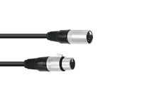 OMNITRONIC XLR cable 5pin 3m bk - thumbnail