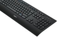 Logitech K280e toetsenbord USB QWERTY US International Zwart - thumbnail