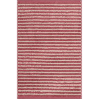 Cawö Cawo Lines Streifen 6255 Handdoek 50x100 beere