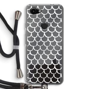 Dakpannetjes: Pixel 3a Transparant Hoesje met koord
