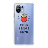 Fries before guys: Xiaomi Mi 11 Lite Transparant Hoesje