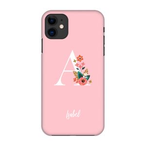 Pink Bouquet: Volledig geprint iPhone 11 Hoesje