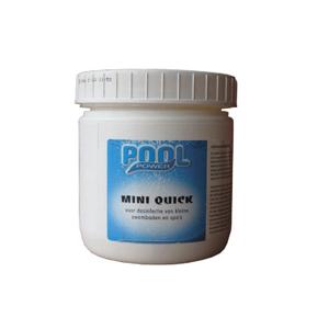 Pool Power Chloortabletten - 180x st - 2,7 cm - mini quick tabletten - traag oplosbaar - voor kleine