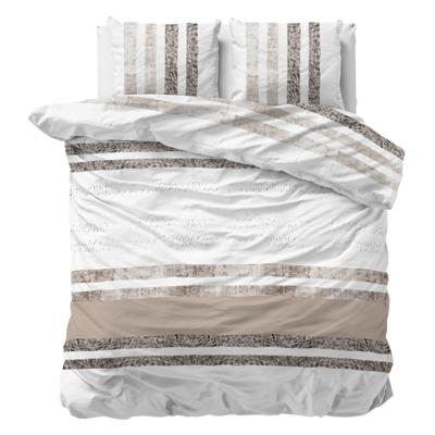 Dekbedovertrek Loza - Tweepersoons (200x200 cm) - Groen Polyester-katoen - Dessin: - Sleeptime Classy - Dekbed-Discounter.nl