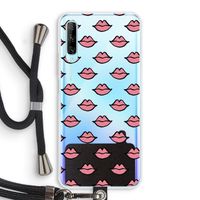 Lipjes: Huawei P Smart Pro Transparant Hoesje met koord
