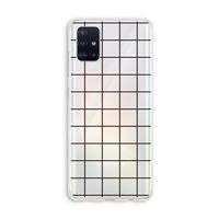 Rooster: Galaxy A51 4G Transparant Hoesje Rooster: Galaxy A51 4G Transparant Hoesje
