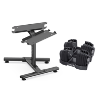 Verstelbare Dumbbellset - Focus Fitness Shift - 2 x 24 kg - incl. Dumb