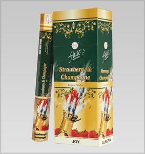 Flute Wierook Strawberry & Champagne (6 pakjes)