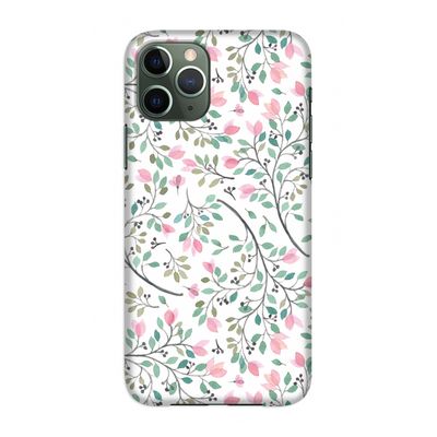 Sierlijke bloemen: Volledig geprint iPhone 11 Pro Hoesje