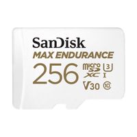 SanDisk MAX ENDURANCE flashgeheugen 256 GB MicroSDXC UHS-I Klasse 10