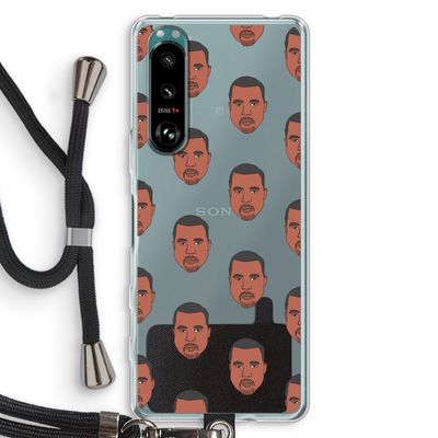 Kanye Call Me?: Sony Xperia 5 III Transparant Hoesje met koord