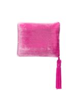 Sophie Bille Brahe pochette à détail de pompon - Rose - thumbnail