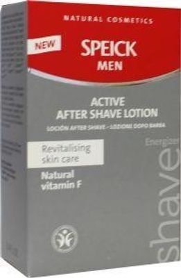 Man active aftershave lotion