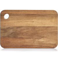 Zeller keuken snijplank - acacia hout - 25 x 37 cm - Serveerplank