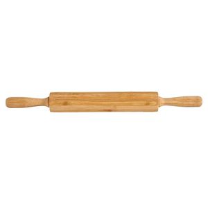 Bamboe houten deegroller 51 x 5 cm   -