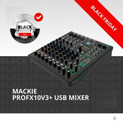 MACKIE ProFX10v3+ usb mixer